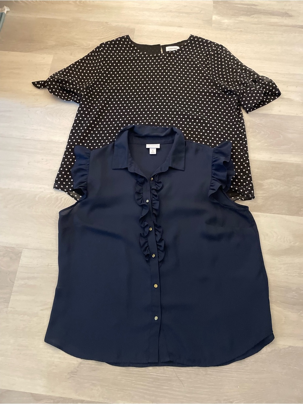 2 Dressy Blouses~ Calvin Klein ~ Liz Claiborne ~ XL